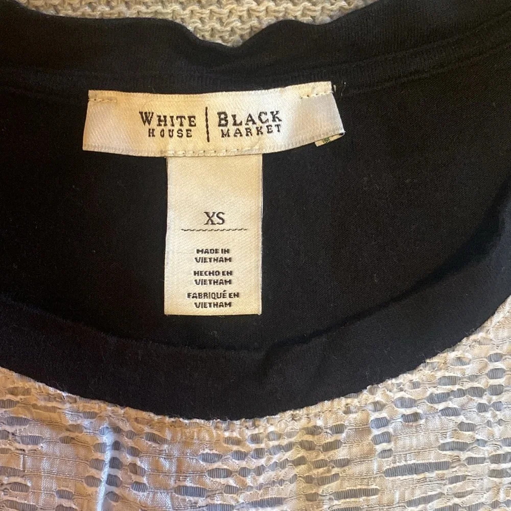 WHBM white house black market top blouse sz XS stripes - Picture 3 of 5